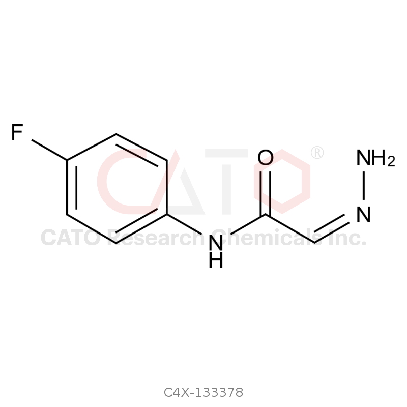 (Z)-N-(4-fluorophenyl)-2-hydrazonoacetamide