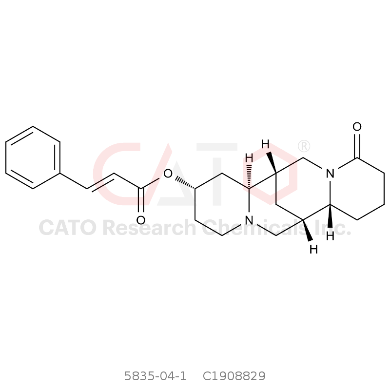 CAS No.:5835-04-1,trans-13-Cinnamoyloxylupanine