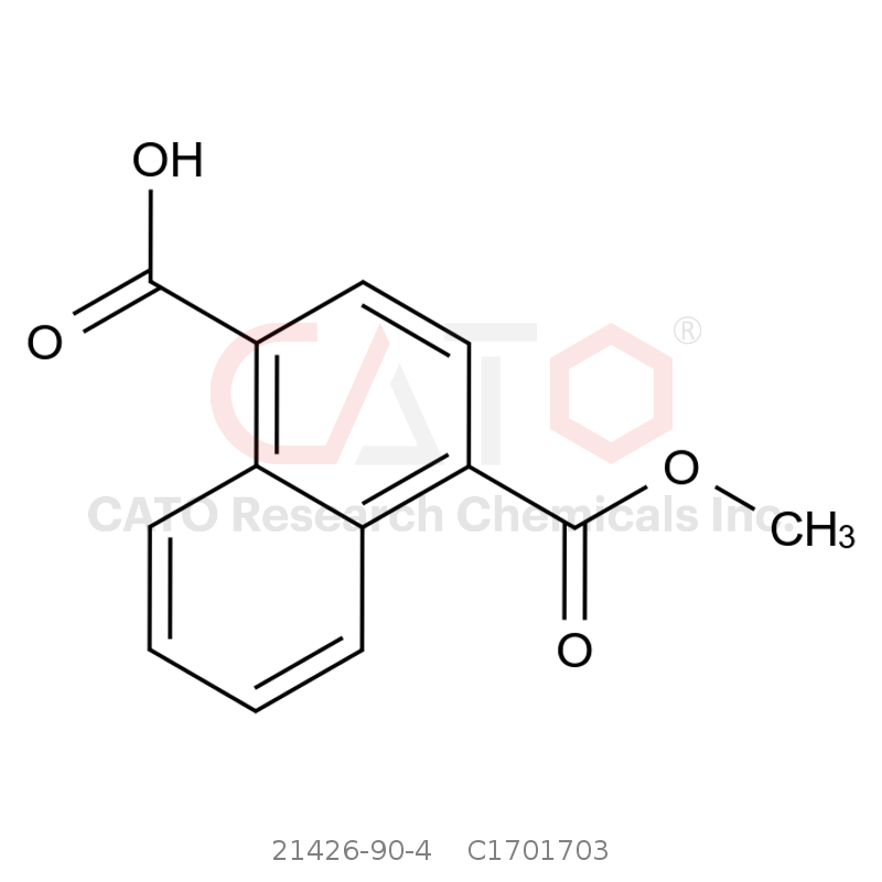 CAS No.:21426-90-4,4-(Methoxycarbonyl)-1-naphthoic acid