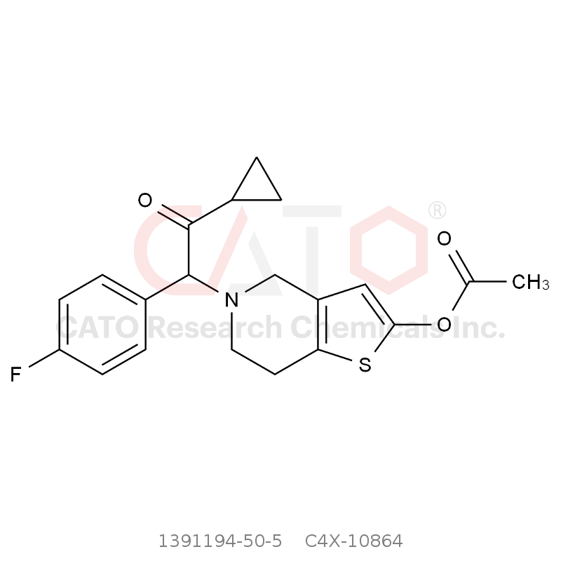 CAS No.:1391194-50-5,Prasugrel EP Impurity C