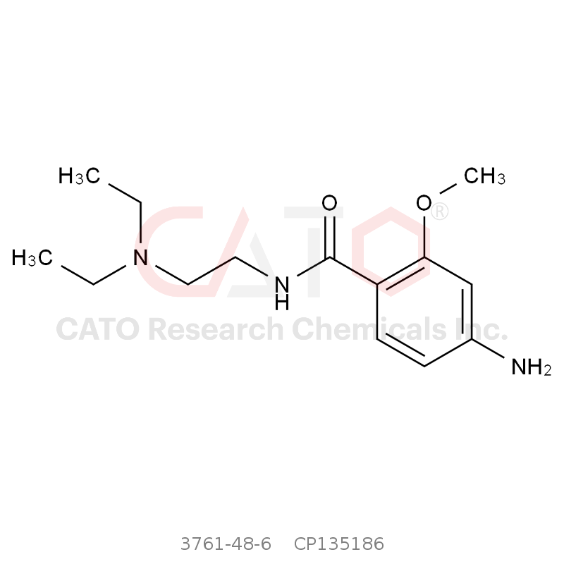 CAS No.:3761-48-6,Metoclopramide Impurity N1