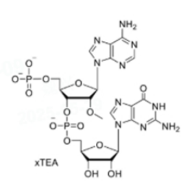 (2'OMe-5'p-A)pG TEA Salt CAS 62828-60-8 chemical structure