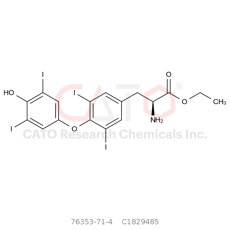 CAS No.:76353-71-4,Levothyroxine Ethyl Ester