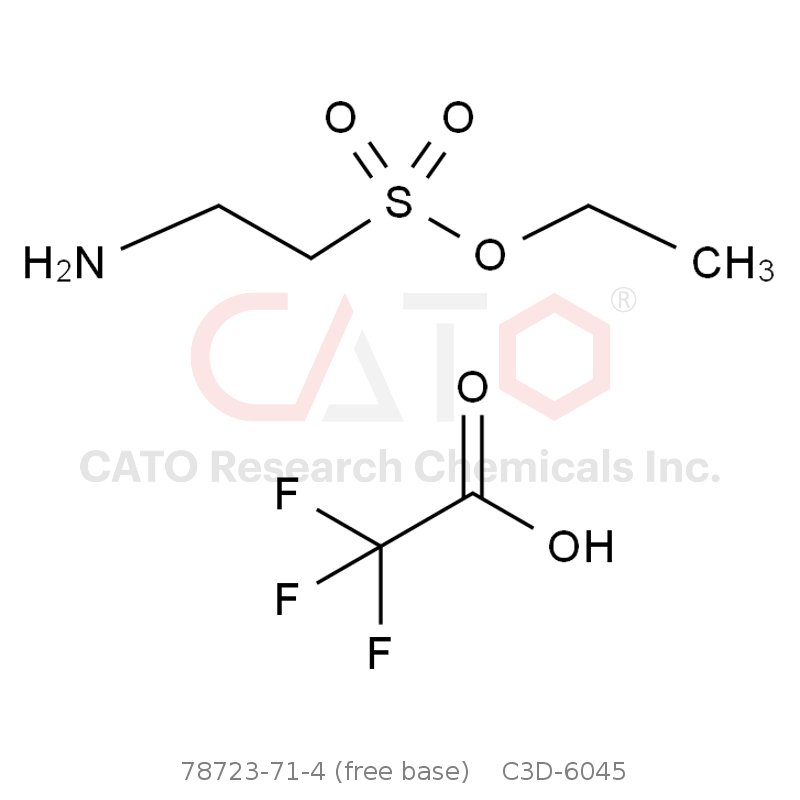 CAS No.:78723-71-4 (free base),牛磺酸乙基酯 三氟乙酸盐
