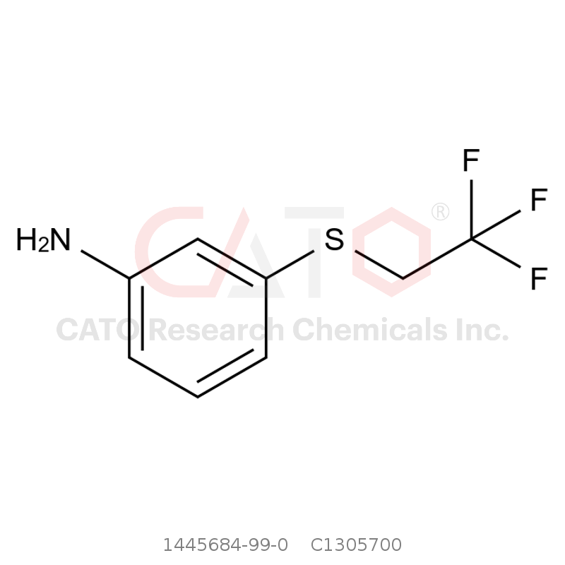 CAS No.:1445684-99-0,3-((2,2,2-Trifluoroethyl)thio)aniline