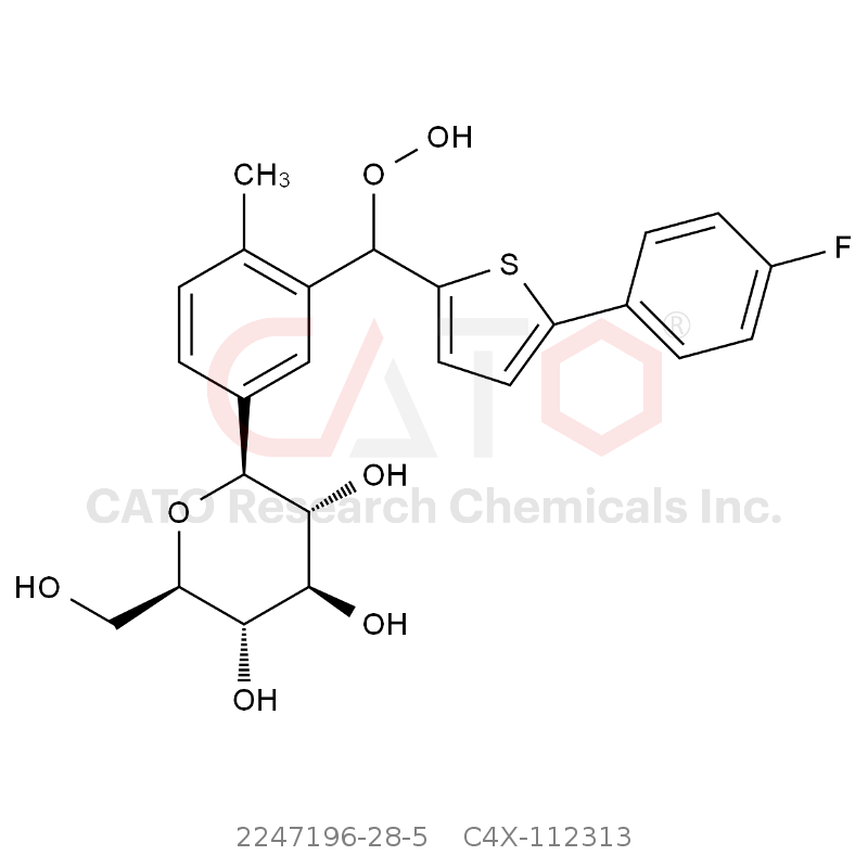CAS No.:2247196-28-5,Canagliflozin Impurity 13