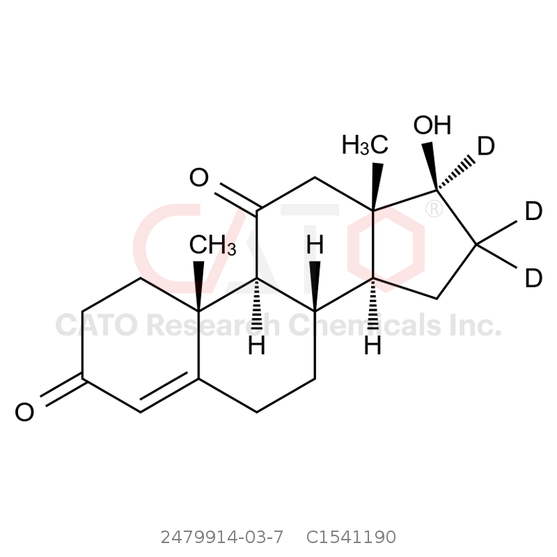 CAS No.:2479914-03-7,11-酮睾酮-[16,16,17-d3]