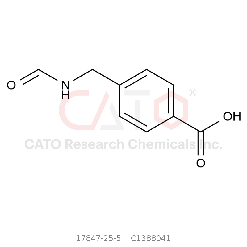 CAS No.:17847-25-5,4-(Formamidomethyl)benzoic acid
