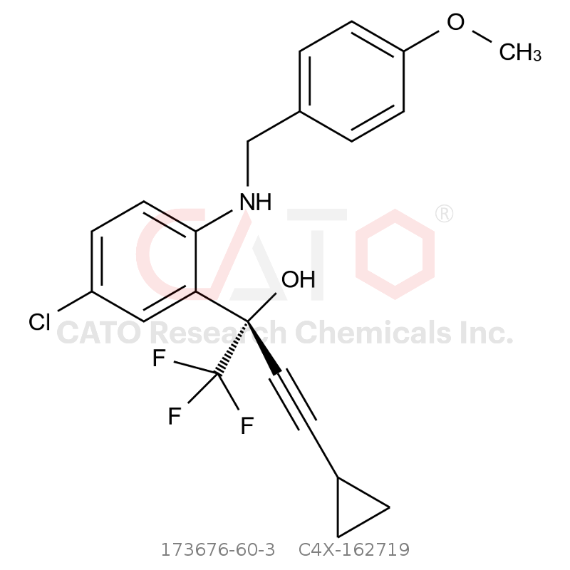 CAS No.:173676-60-3,Efavirenz Impurity 19
