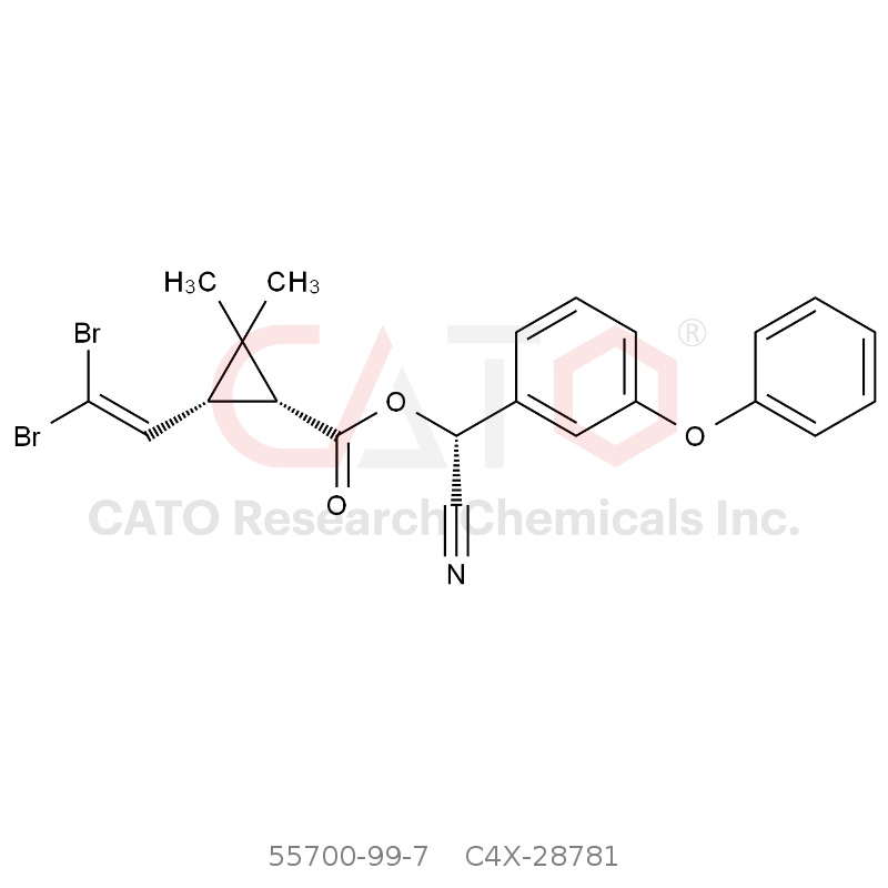 CAS No.:55700-99-7,溴氰菊酯（R-异构体）