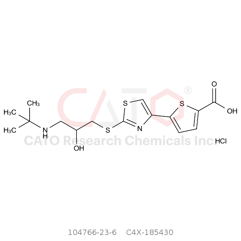 CAS No.:104766-23-6,Arotinolol Impurity 30