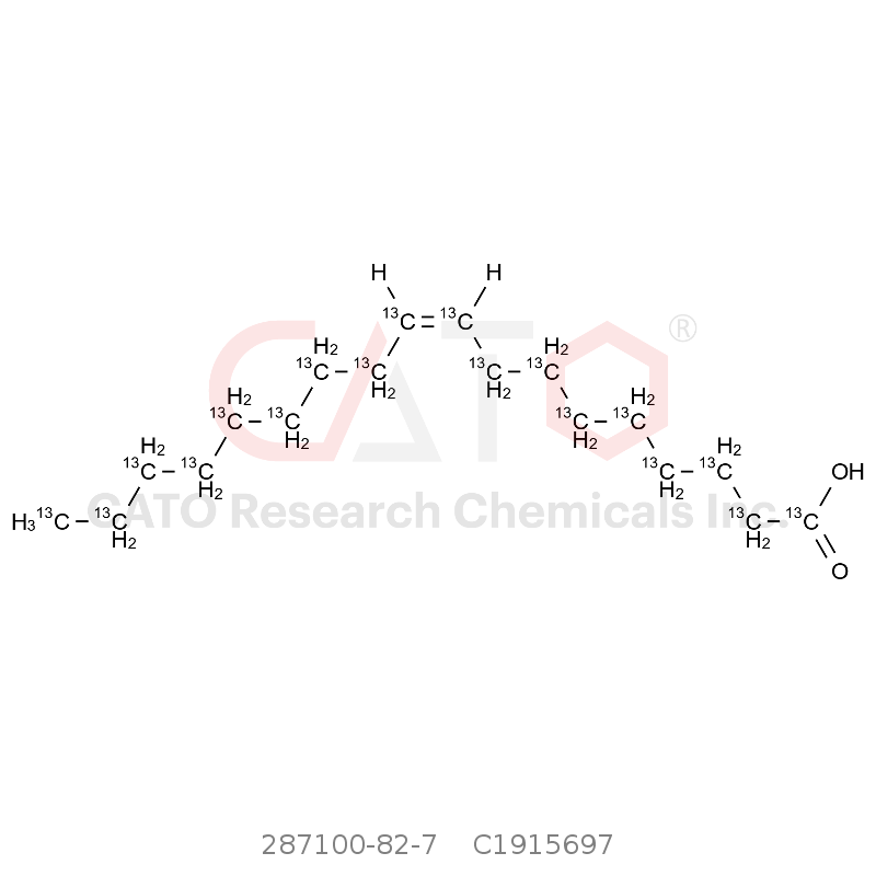 CAS No.:287100-82-7,Oleic acid-13C18