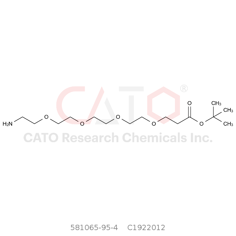 CAS No.:581065-95-4,1-氨基-3,6,9,12-四氧杂十五烷-15-酸叔丁酯