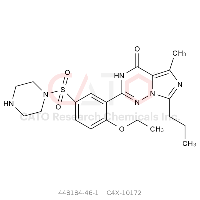 CAS No.:448184-46-1,N-去乙基伐地那非