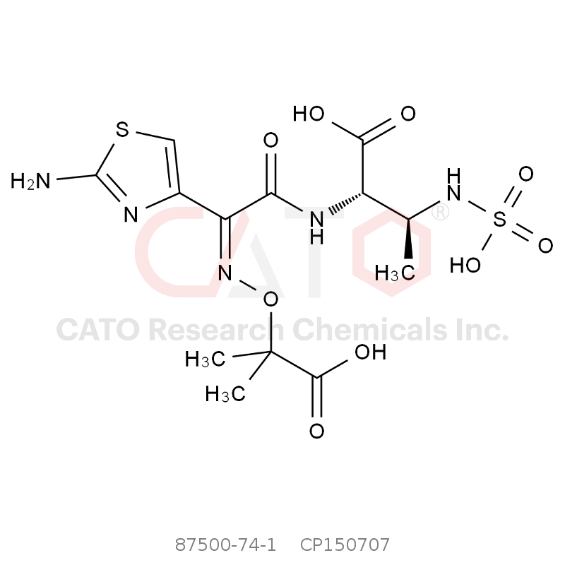 CAS No.:87500-74-1,Aztreonam Open-Ring Impurity(Aztreonam USP RC A)
