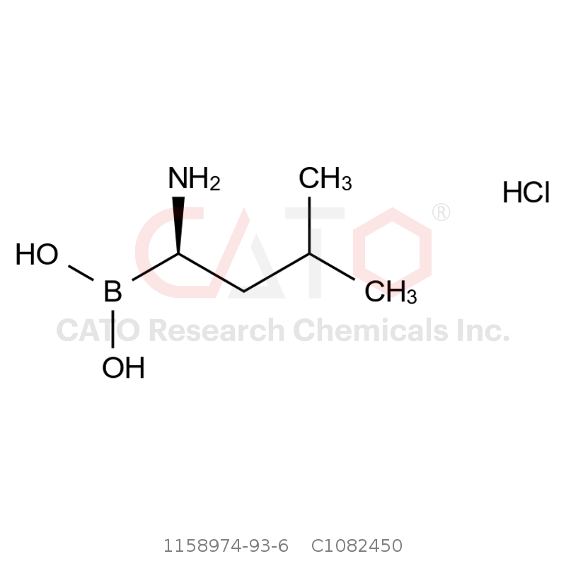 CAS No.:1158974-93-6,(R)-(1-amino-3-methylbutyl)boronic acid Hydrochloride