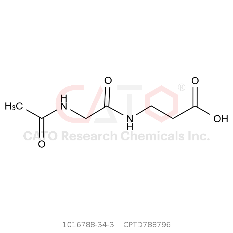 CAS No.:1016788-34-3,N-Acetylglycyl-β-alanine