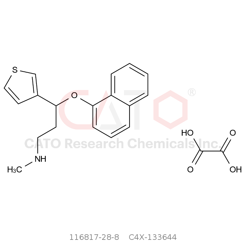 CAS No.:116817-28-8,度洛西汀杂质44草酸盐