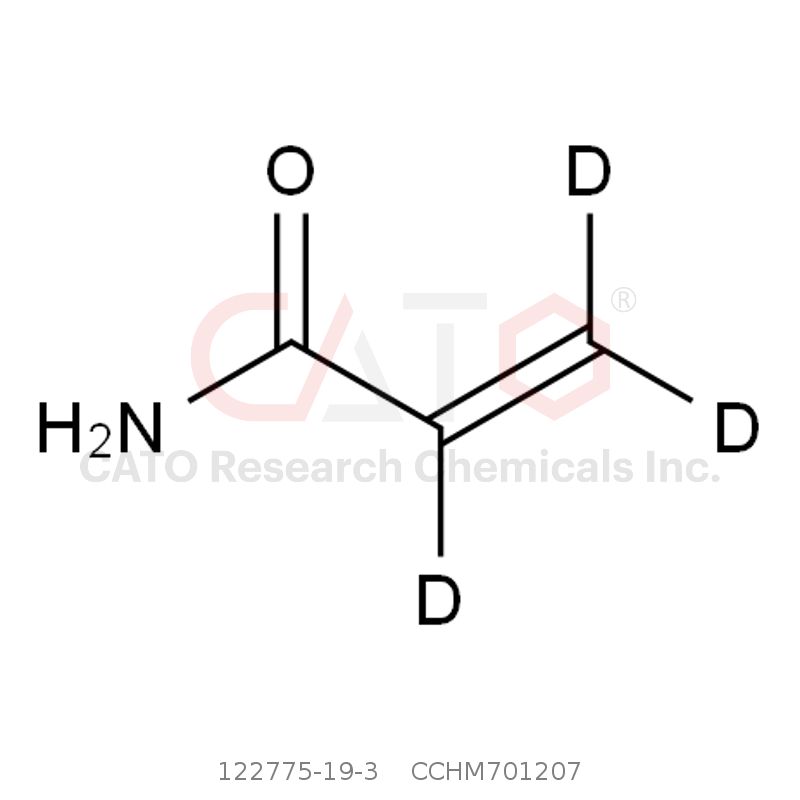 CAS No.:122775-19-3,丙烯酰胺-d3