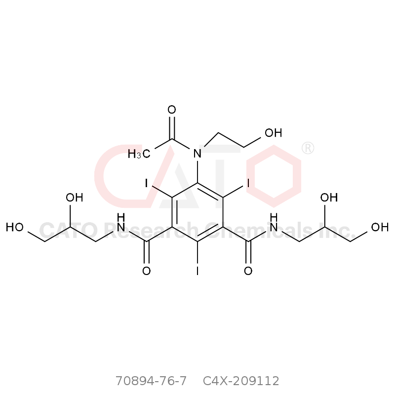 CAS No.:70894-76-7,碘佛醇杂质12