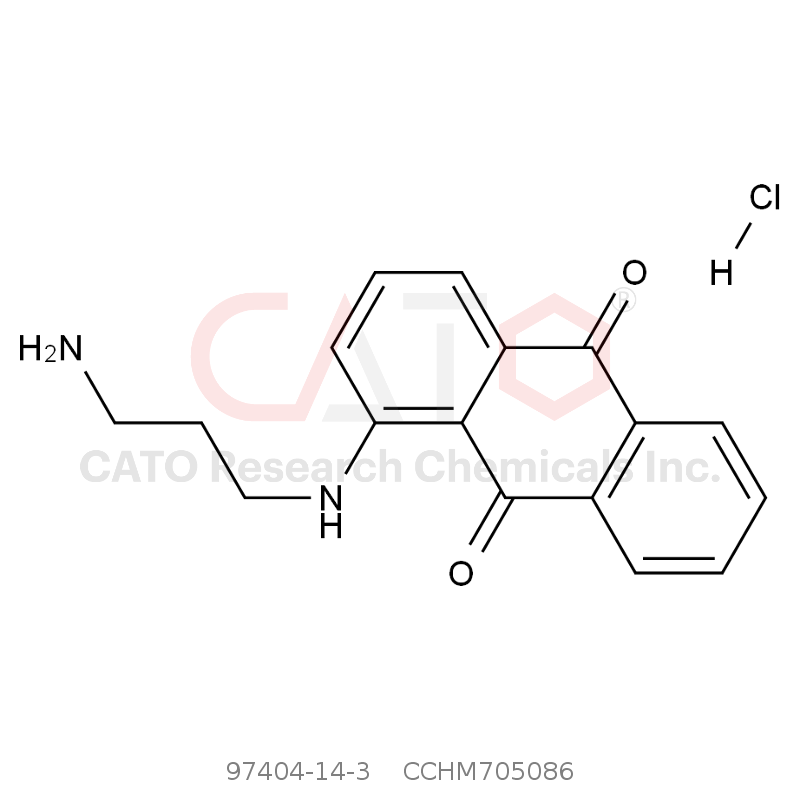 CAS No.:97404-14-3,1-((3-氨基丙基)氨基)蒽-9,10-二酮盐酸盐
