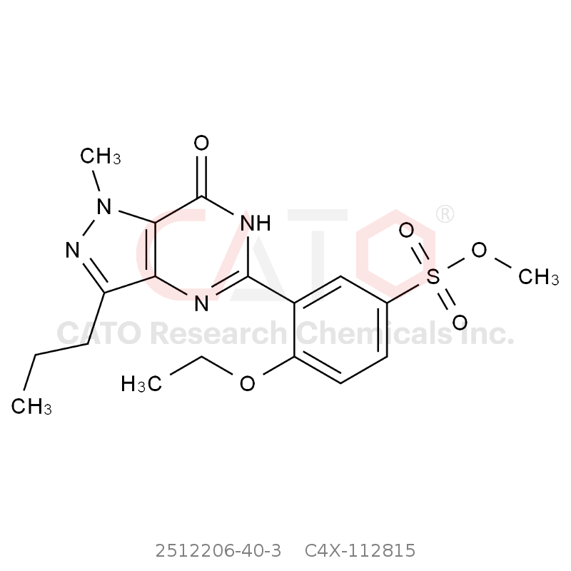 CAS No.:2512206-40-3,Sildenafil Impurity 15
