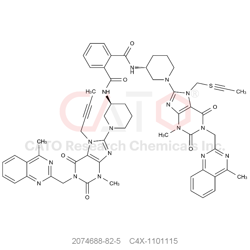 CAS No.:2074688-82-5,Linagliptin impurity 115