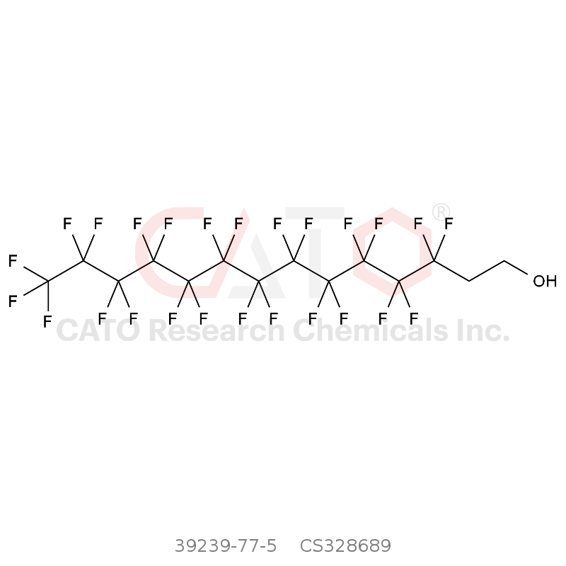 CAS No.:39239-77-5,1,1,2,2-Tetrahydroperfluoro-1-tetradecanol