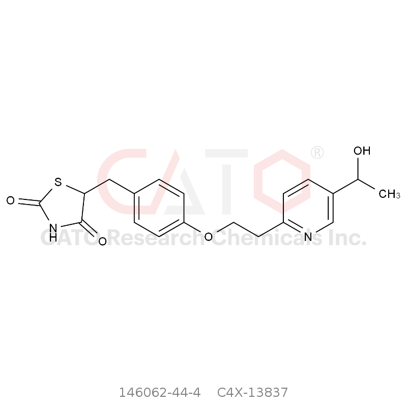 CAS No.:146062-44-4,Hydroxy Pioglitazone M-IV