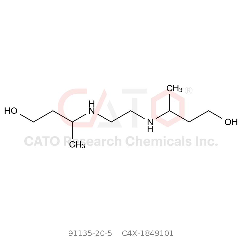 CAS No.:91135-20-5,3,3'-（乙烷-1,2-二基双（氮杂二基））双（丁-1-醇）