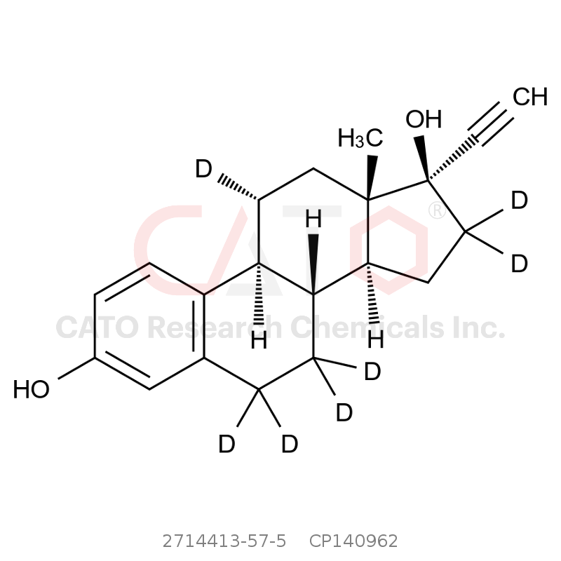 CAS No.:2714413-57-5,Ethinylestradiol-d7