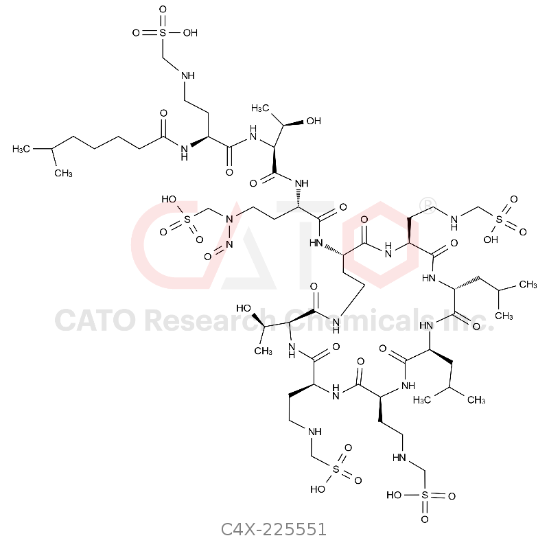 N-nitroso-colistin b hydrogen methanesulfonate-1