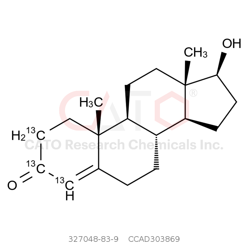 CAS No.:327048-83-9,睾酮-13C3