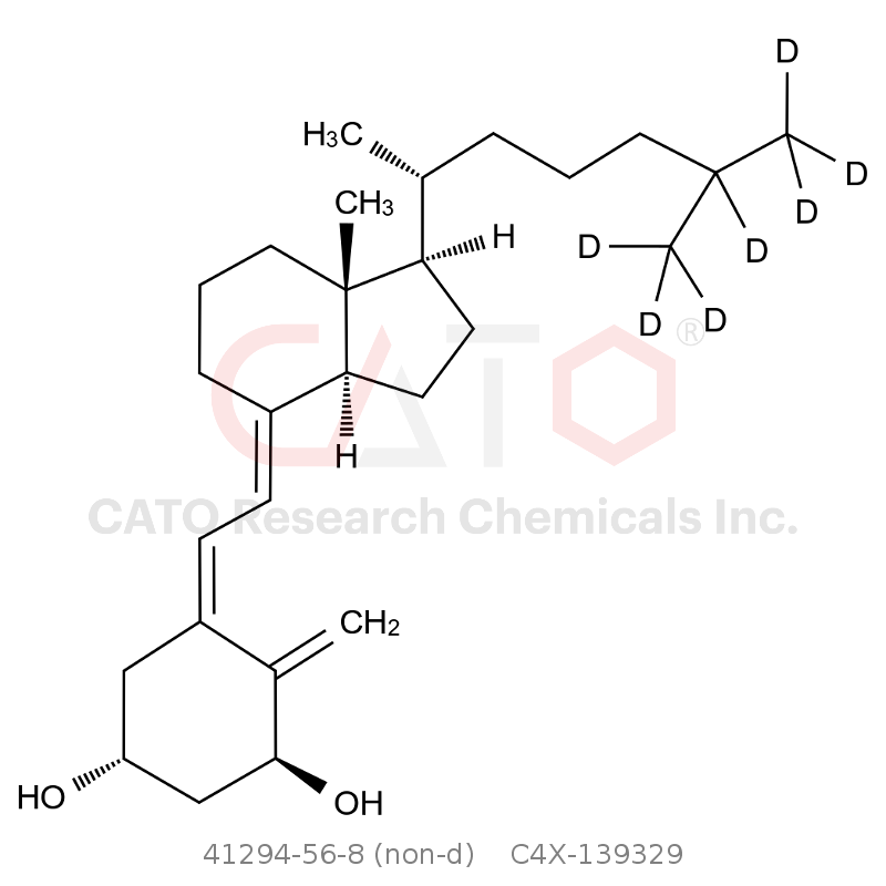 CAS No.:41294-56-8 (non-d),阿法骨化醇-d7