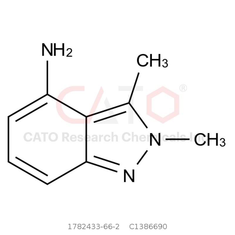 CAS No.:1782433-66-2,2,3-Dimethyl-2H-indazol-4-amine