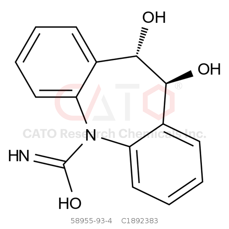 CAS No.:58955-93-4,Rac trans-10,11-Dihydro-10,11-dihydroxy Carbamazepine