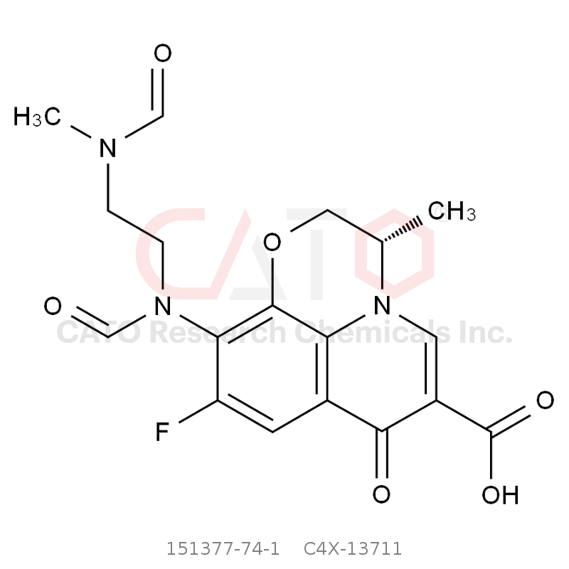 CAS No.:151377-74-1,左氧氟沙星脱乙烯二甲酰基杂质