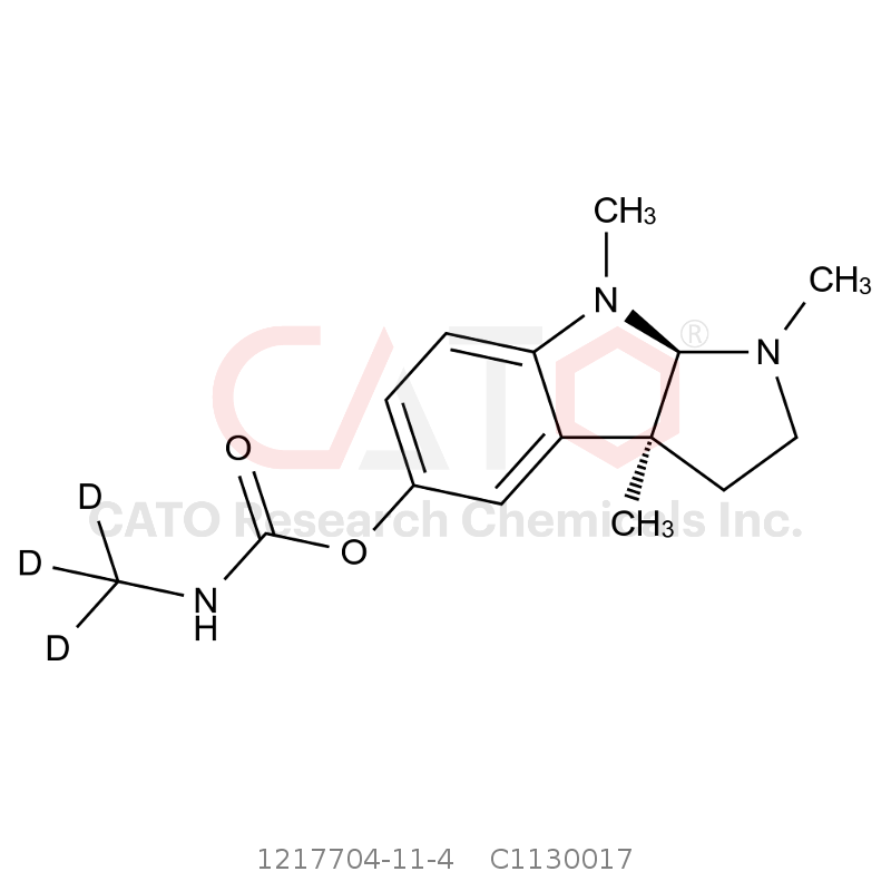 CAS No.:1217704-11-4,毒扁豆碱-d3