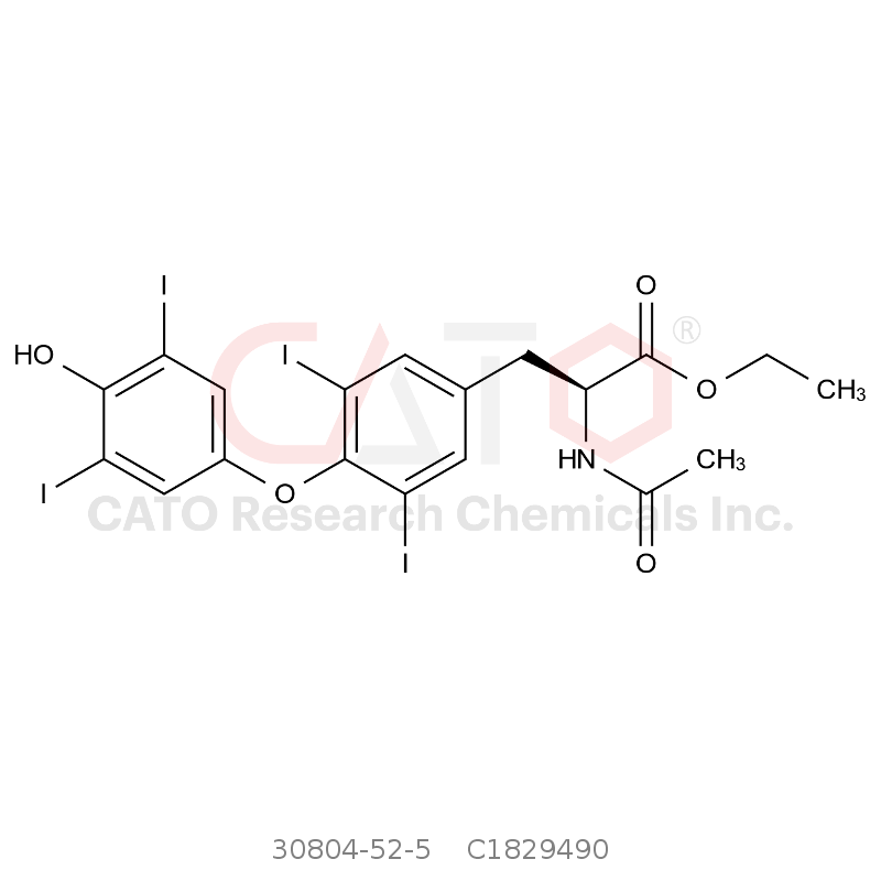 CAS No.:30804-52-5,Levothyroxine Impurity N90