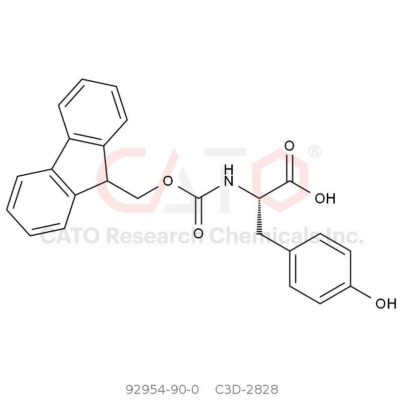 CAS No.:92954-90-0,N-[(9H-芴-9-基甲氧基)羰基]-L-酪氨酸