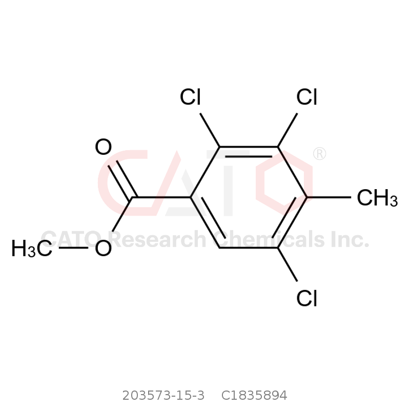 CAS No.:203573-15-3,Methyl 2,3,5-trichloro-4-methylbenzoate