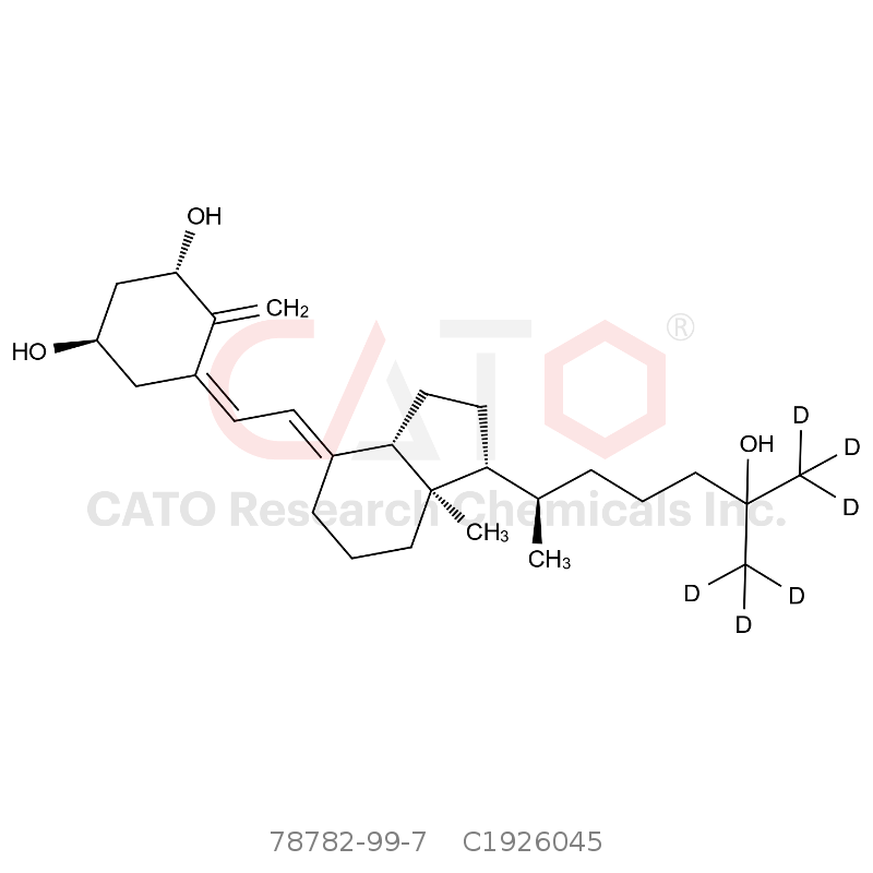 CAS No.:78782-99-7,Calcitriol-d6