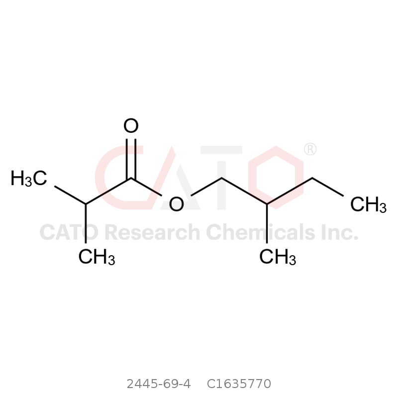 CAS No.:2445-69-4,2-Methylbutyl isobutyrate