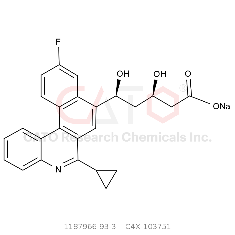 CAS No.:1187966-93-3,Pitavastatin Impurity 51