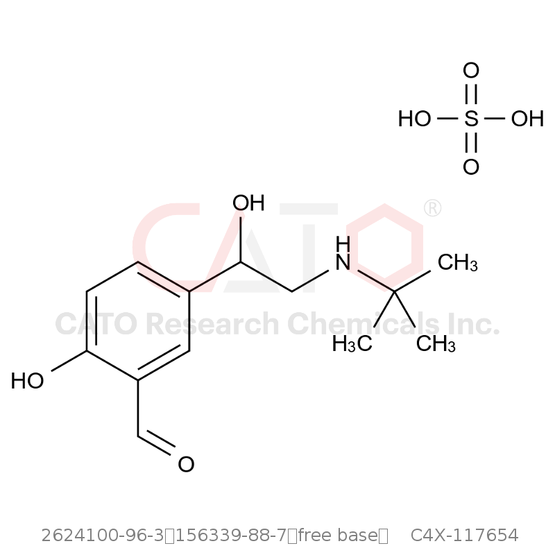 CAS No.:2624100-96-3；156339-88-7（free base）,沙丁胺醇EP杂质D（硫酸盐）