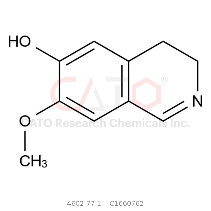 CAS No.:4602-77-1,7-Methoxy-3,4-dihydroisoquinolin-6-ol