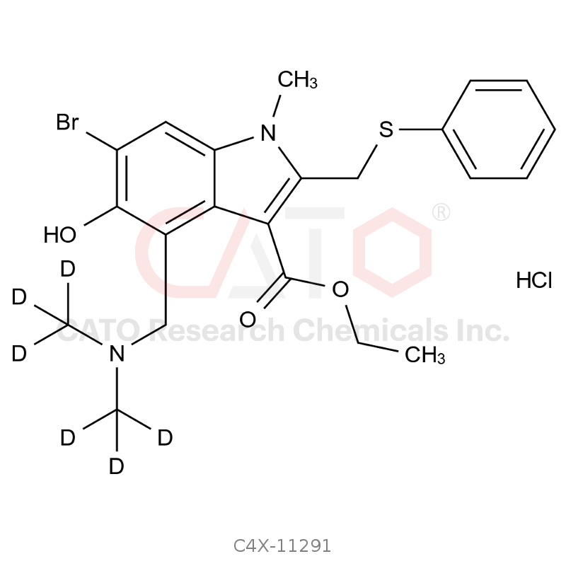 盐酸阿比朵尔-d6