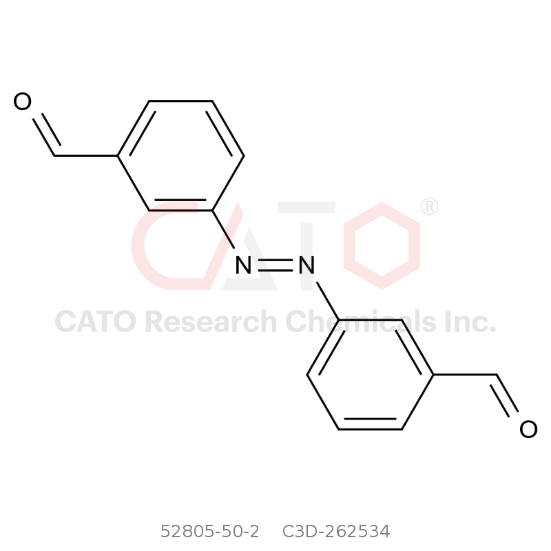 CAS No.:52805-50-2,(E)-3,3'-（二氮烯-1,2-二基）二苯甲醛