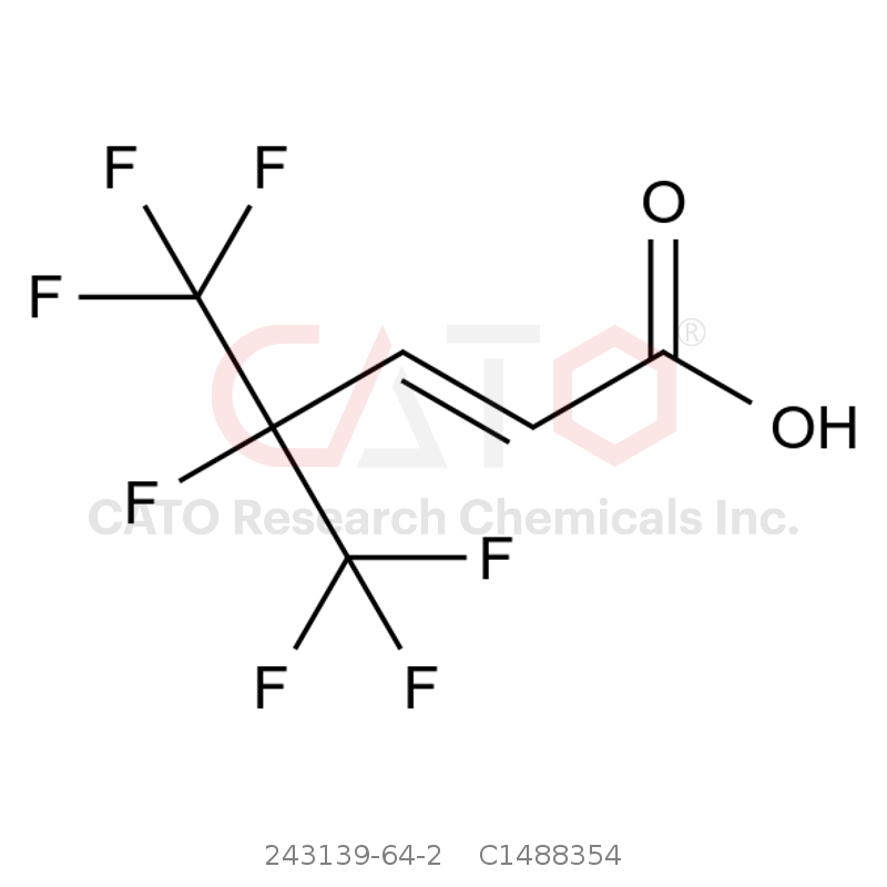 CAS No.:243139-64-2,4,5,5,5-四氟-4-(三氟甲基)戊-2-烯酸
