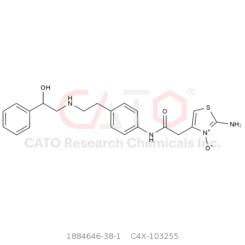 CAS No.:1884646-38-1,Mirabegron Impurity 55